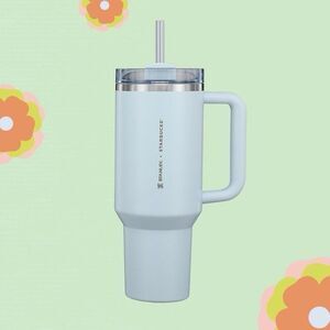 Starbucks x Stanley 2024 Spring Exclusive Light Blue 40oz H2O Quencher Tumbler